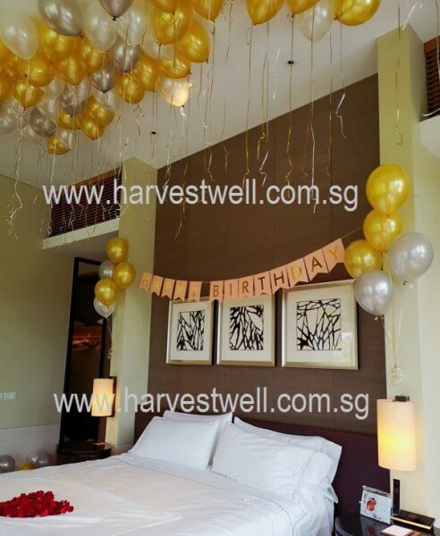 Balloon Everywhere Bedroom Decoration Package
